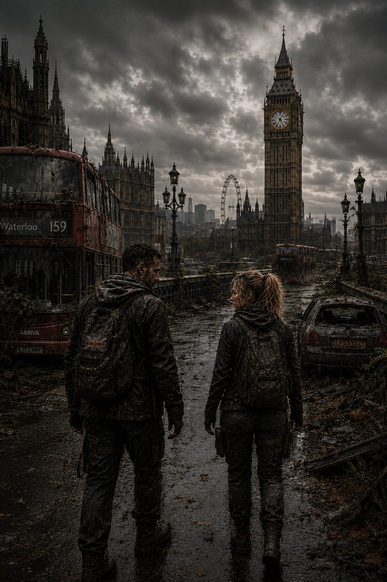 London After the Fall wall art