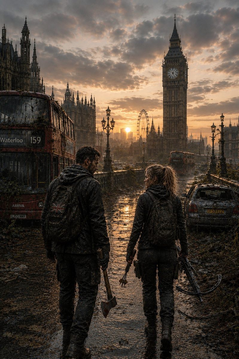 London at First Light wall art