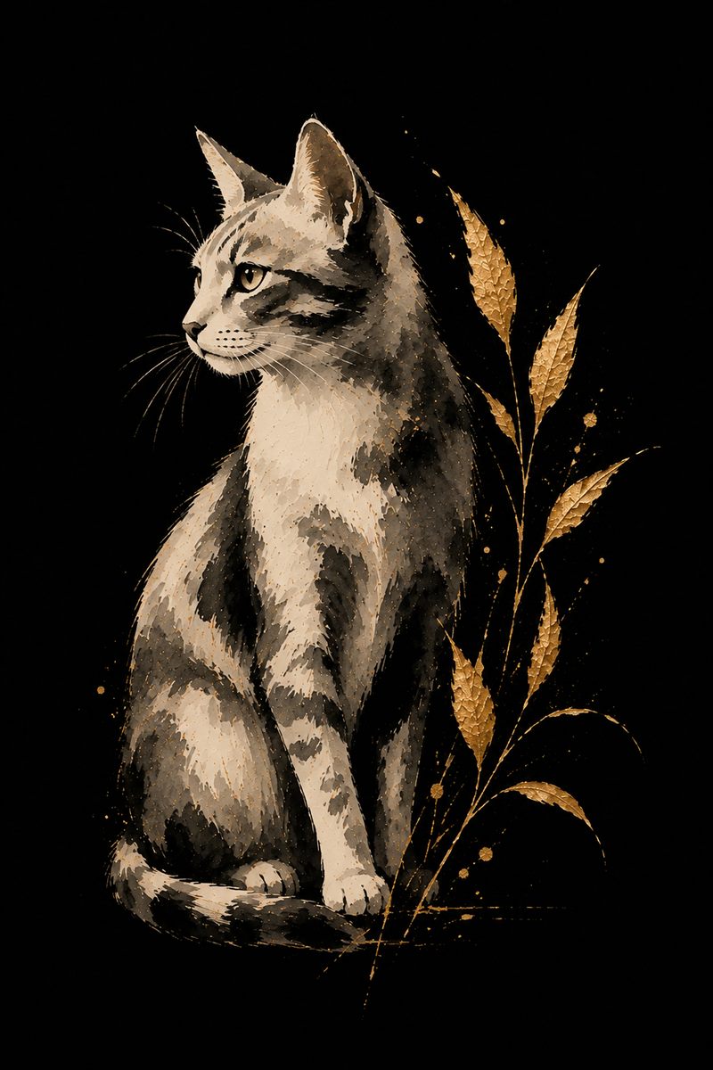 Gilded Cat
