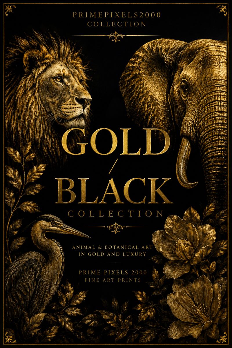 Gold and Black collection