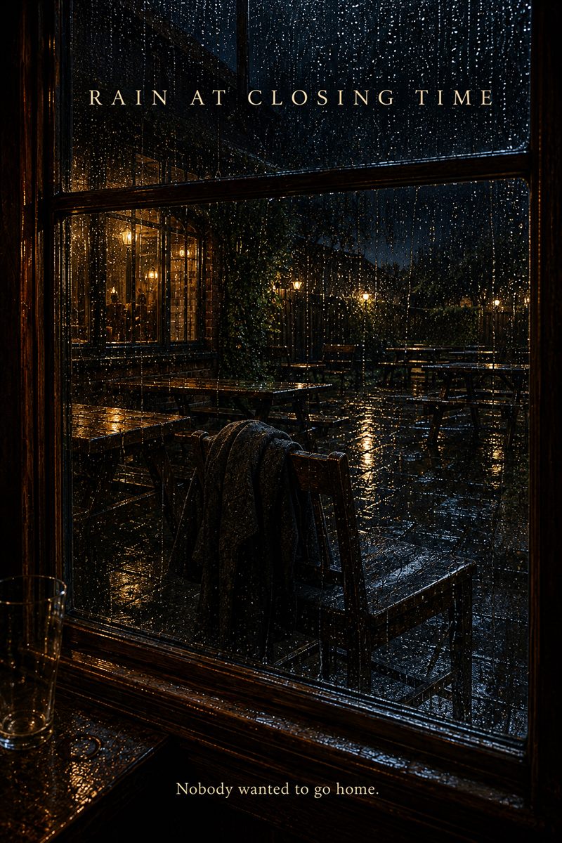Rain at Closing Time
